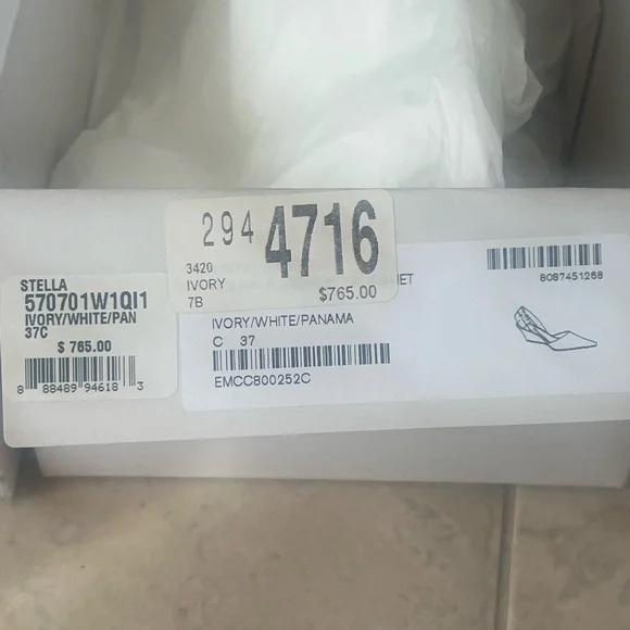 Beautiful Stella McCartney wedges worn once. - Picture 4 of 4